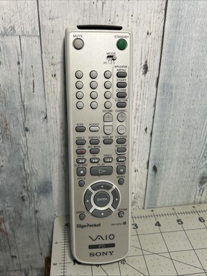 Sony RM-GP4U Original VAIO GigaPocket Personal Computer Remote Control