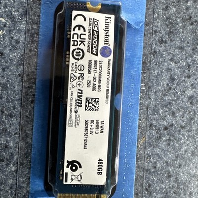 Kingston SEDC2000BM8/480G DC2000B 480 GB Solid State Drive - M.2 2280 Internal -