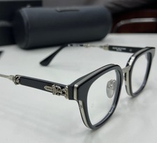 Eyewear Chrome Hearts Duck Butter Black Rare Frame HQ Materials 51-21-152mm