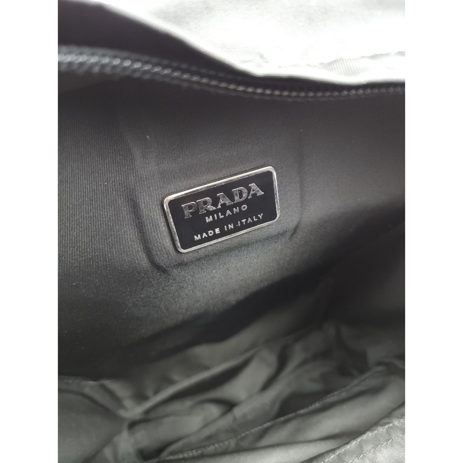 Prada triangle logo nylon multipocket backpack - image 18