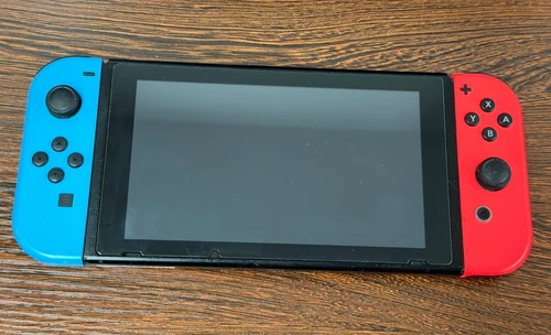 Nintendo Switch Handheld Console - Blue Red - Good Used Condition - Works Well deal from eBay