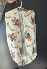 Vintage Dundee teddy hanging diaper organization