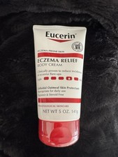 Eucerin Eczema Relief Body Cream, Fragrance Free Eczema Lotion, 5 Oz/ 141g