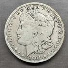 1901-S MORGAN SILVER DOLLAR - Nice Coin