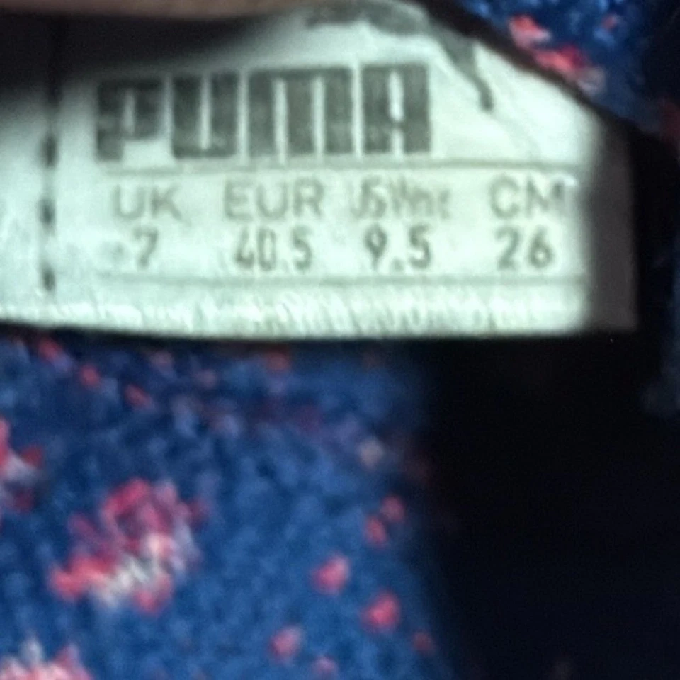 Bicicleta Elíptica Puma Ignite Evoknit Para Mujer Azul Rosa Talla 9.5 Camisetas Altas Foto 2 de 4