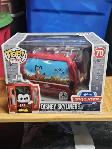 Funko Pop! Rides Vinyl: Disney Skyliner Mickey Mouse #70 Animation Disney Figure