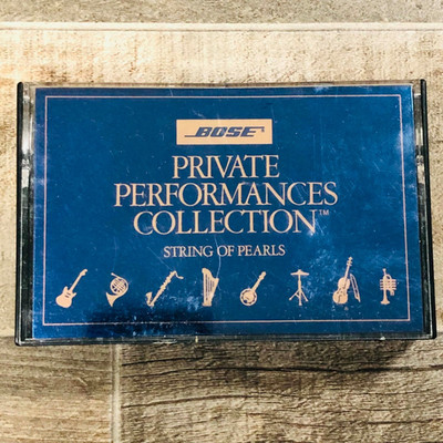 Bose Private Performances Collection String of Pearls Easy Listening Cassette