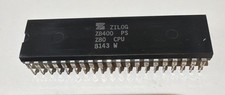 Zilog Z8400 Z80 PS Microprocessor 40-pin IC Chip