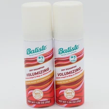 Batiste Instant Hair Refresh Dry Shampoo Volumizing 2 Pack 1.06 oz Travel Size