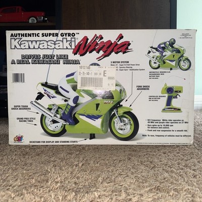 Kawasaki Ninja 96 Vintage DSI Toys R/C Super Gyro Balance
