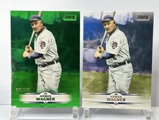 2025 Topps Stadium Club - Honus Wagner #195 Green Foil /199 + Base