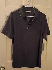 Geoffrey Beene size LNWT grey twist mens shirt