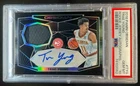 2018-19 Obsidian Trae Young Rookie Jersey Auto RC #/50 Hawks PSA 10