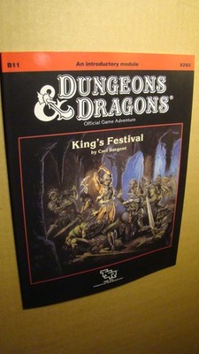 MODULE B11 - KING'S FESTIVAL *NEW MINT 9.8 NEW* DUNGEONS DRAGONS