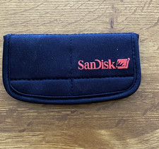 ScanDisk Neoprene Soft Case For 4 SD cards Pocket-Size Black