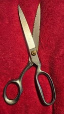 Old Stock Vintage 10" Metal Handle Scissors