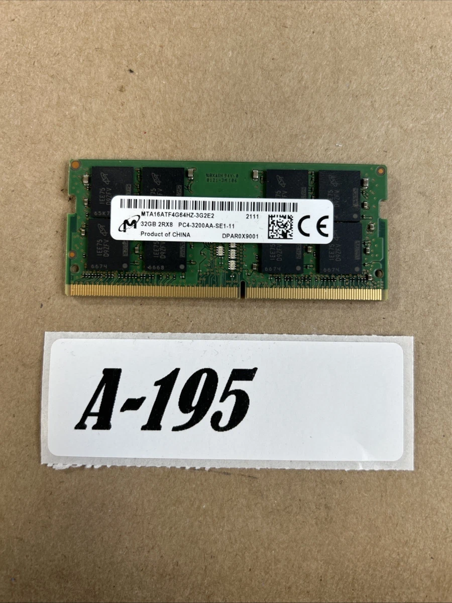 PC4-25600 (DDR4-3200) Bus Speed DDR4 SDRAM Memory (RAM) for sale