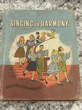 Singing in Harmony, Music Textbook, Enlarged Edition, Hardback, Vintage