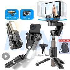 Handheld Gimbal Stabilizer Selfie Stick Tripod Phone Mobile Smartphone Camera