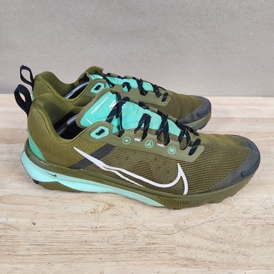 Nike Shoes Men 12 React Terra Kiger 9 Trail Running Olive