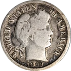 1899-O Barber Dime