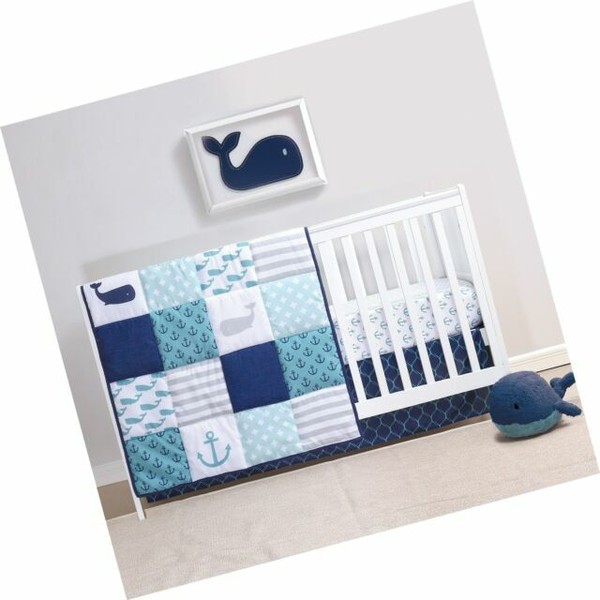 belle nautical crib bedding