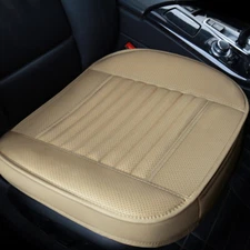 PU Leather Car Seat  Bottom Cushion Protector Cover For Cars Vehicles SUV Truck