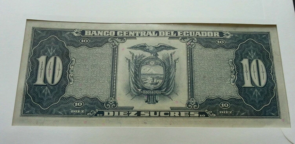 [SJ] Ecuador Relocation Of The Child Cuenca 1985 FDC Costume (banknote cover) - Image 3 of 4