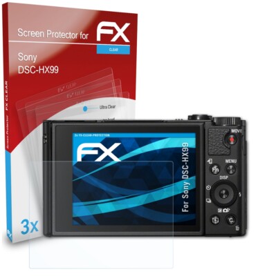 AtFoliX Displayschutzfolie Für Sony DSC-HX99 – Ultraklar, Kratzfest Mit 6H Härte