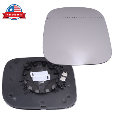 Driver Side Mirror Glass w/Plate Heated for Volvo 2008-2016 XC70 2.0 3.0L 3.2L