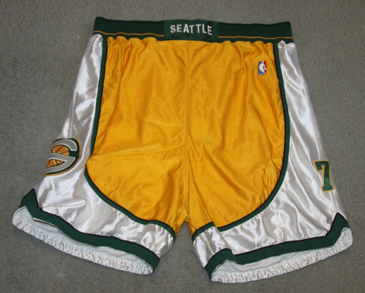 reebok nba Seattle supersonics ハーフジップ Authentic Vintage Reebok NBA Seattle SuperSonics Rashard