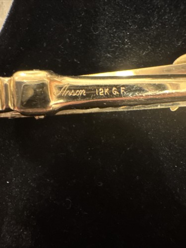 Fermacravatta vintage Ford Advanced Truck Workshop 1/10 10K & 12K GF Gold Filled - Foto 8 di 9