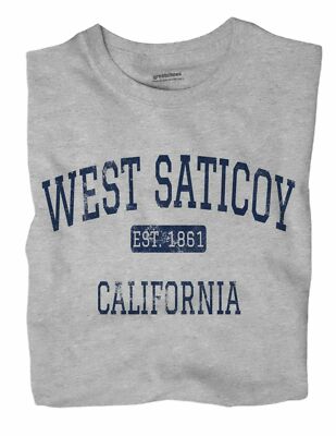 West Saticoy California CA T-Shirt EST