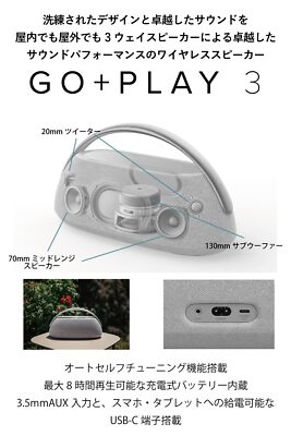 3-1908 harman/kardonワイヤレスBluetooth スピーカー Harman Kardon