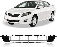 Front Bumper Cover Grille Black Lower Fit 2009-2010 Toyota Corolla Sedan 4-Door