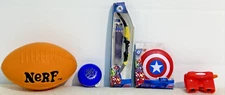 Miniature Micro Mini Toy Lot Marvel Stocking Stuffers Yo Yo Viewer Football