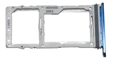 OEM SAMSUNG GALAXY S10 LITE SM-G770F BLUE MICRO SD DUAL SIM CARD HOLDER TRAY