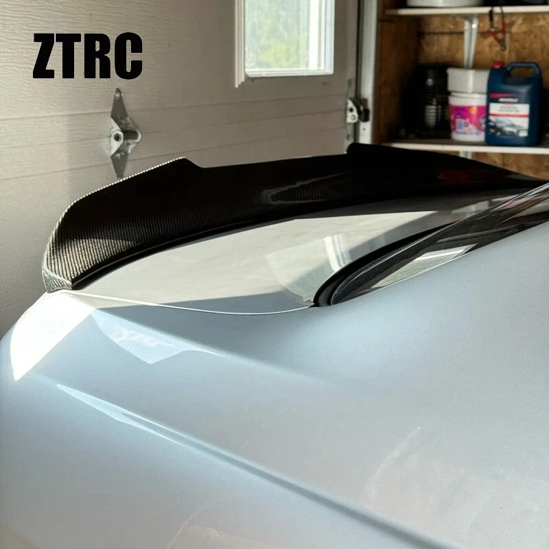 Carbon Fiber Trunk Wing Spoiler For BMW E90 4Door/E90 M3 2004-2011 Foto 2 de 4