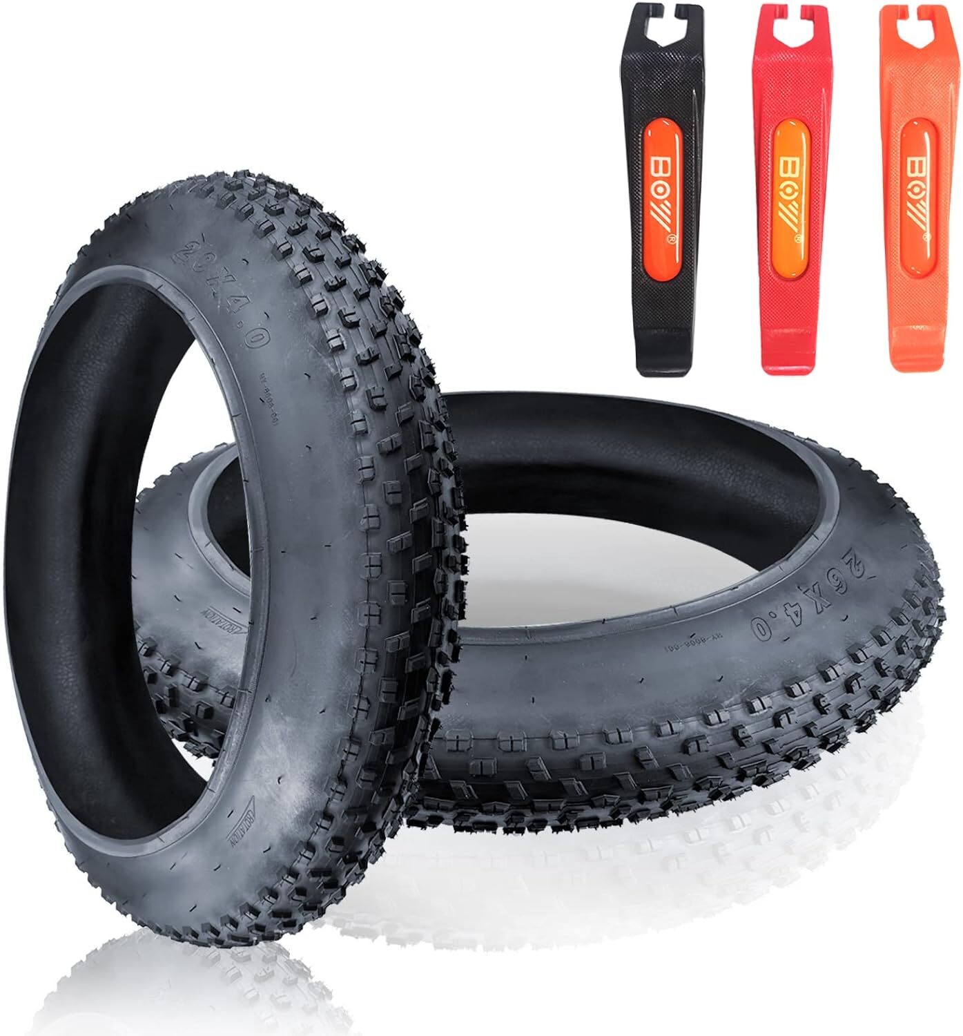 20/26x4.0inch Fat Tire for Mountain Bikes Snow Bike Foldable