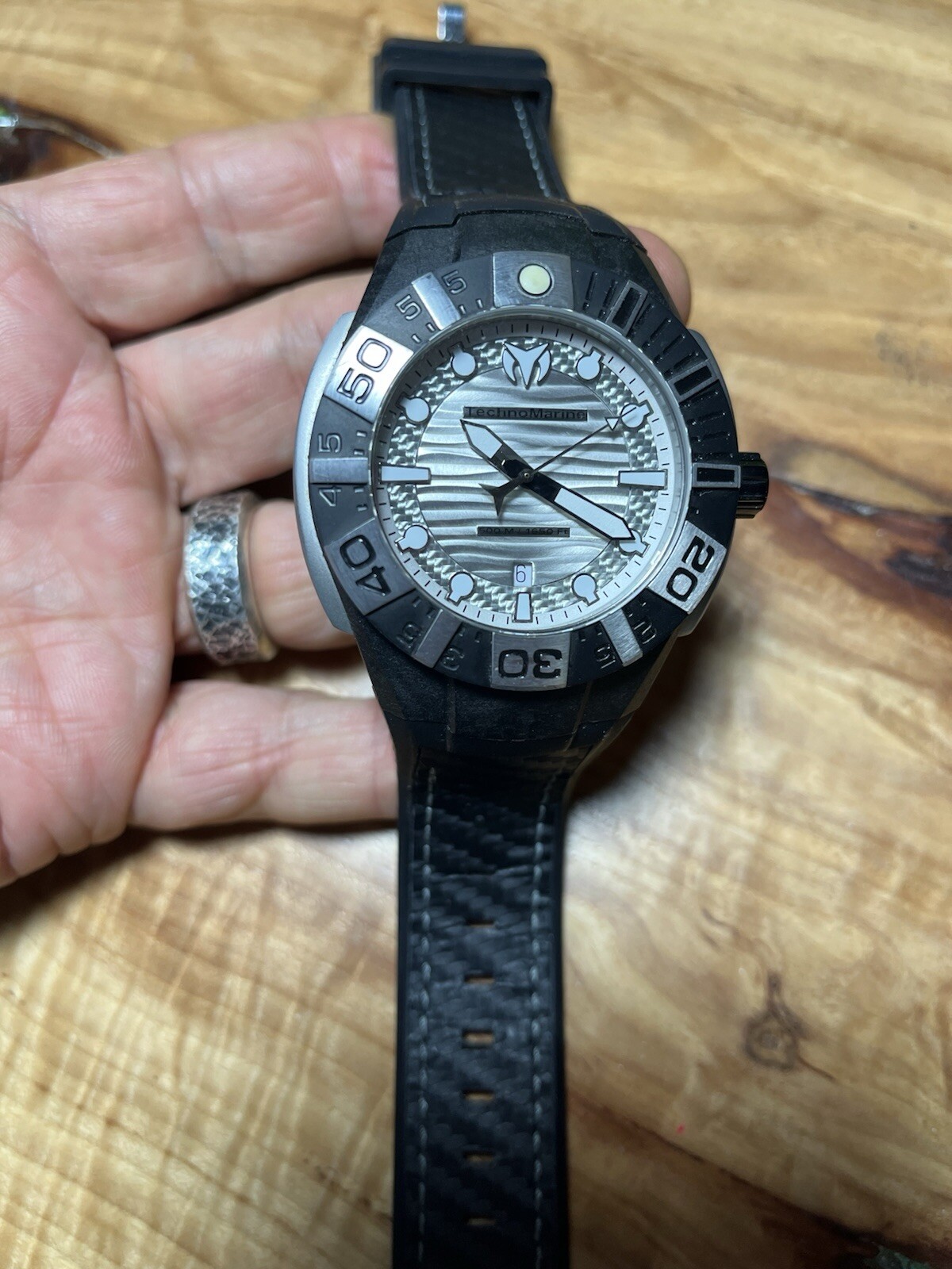 Technomarine Reef - Black TM-515026 500m  47mm