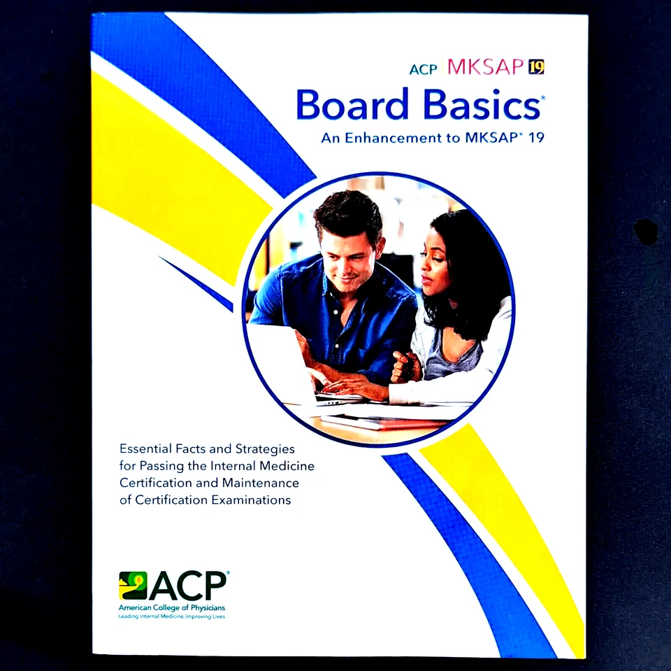 MKSAP 19 BOARD BASICS BOOK Free Shipping