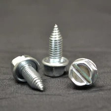 LICENSE PLATE SCREWS - HEX HEAD METRIC  (400 per BOX) ***FAST SHIPPING