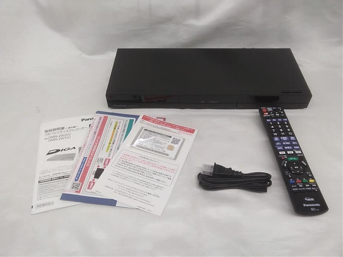 Panasonic DMR-2W202 Blu-ray Recorder 2TB Good Condition Used Panasonic DMR-2W202 Blu-ray Recorder 2TB Good Condition Used