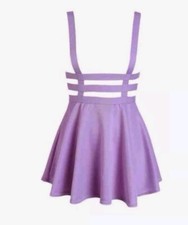 Lilac Purple Sexy Elastic Strapped Skirt/Dress Size XXL Clubwear Dress Halloween