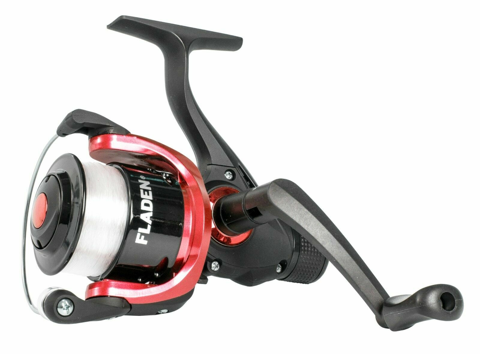 Fladen Charter II RD40 Rear Drag Float Spinning Feeder Fishing Reel Red