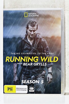 Running Wild with Bear Grylls : Season 5- Region 4 DVD New Sealed