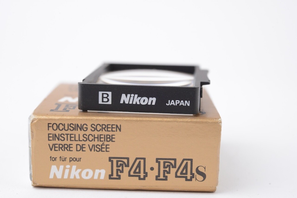 Nikon F4 F4e F4s Type B Verre de visée Focusing Screen NEUF Boîte d