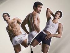 BAD BUNNY 3" STICKER CALVIN KLEIN SHIRTLESS PHOTO 3" DIE CUT STICKER FAN GIFT