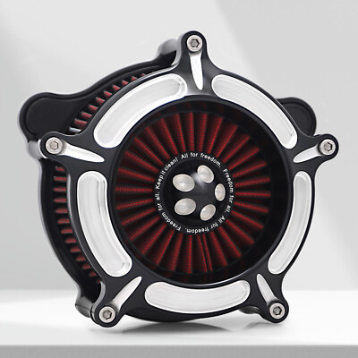 For Harley CNC Air Cleaner Filter M8 Softail Slim 2018-up Touring Flhx 17-up 
