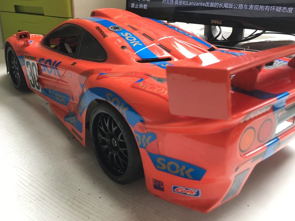 KYOSHO 1/10 R/C SUPERTEN FW03 SOK MCLAREN F1 GTR WITH HPI .12 ENGINE - Image 4 of 4